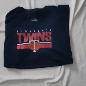 Minnesota Twins Men Navy T-Shirt